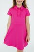 hot-pink-s-s-polo-dress Mila & Rose - Sophia's StyleS/S Polo Dress-1