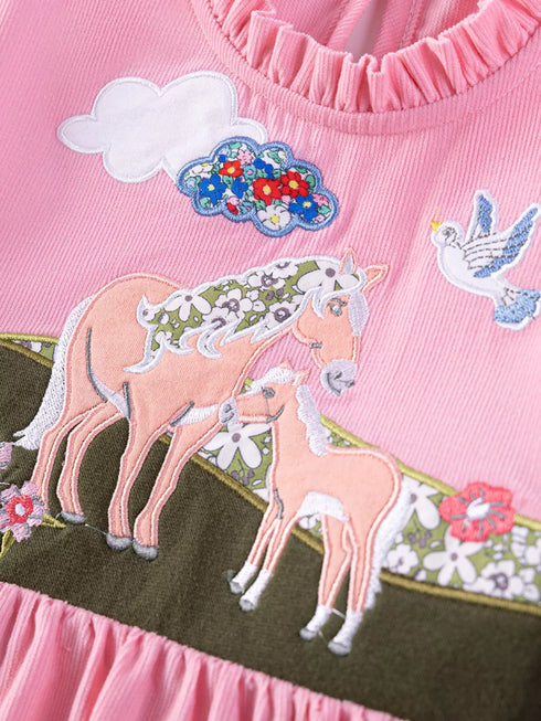 childrens-cartoon-short-sleeve-dress-ohso-kids-sophias-style-4