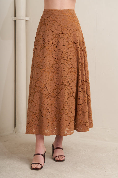 purely-romantic-woven-lace-midi-skirt-flying-tomato-Sophia's Style-2