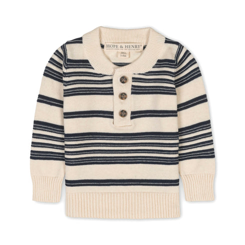organic-sweater-henley-with-elbow-patches-1 Hope & Henry - Sophia's StyleSweaters-1