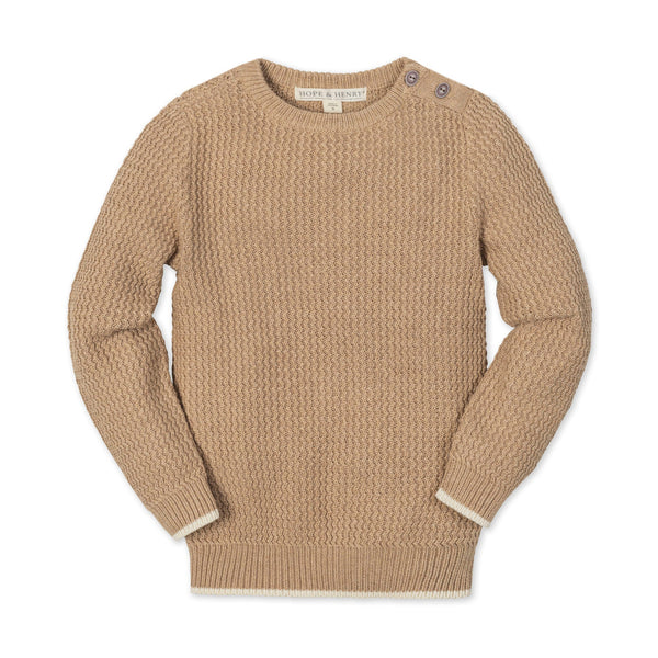 organic-crewneck-sweater-with-buttons Hope & Henry - Sophia's StyleSweaters-1