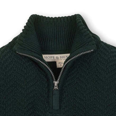 organic-half-zip-cable-sweater Hope & Henry - Sophia's Style-2