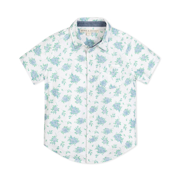 linen-short-sleeve-button-down-shirt-4 Hope & Henry - Sophia's StyleShirts-1