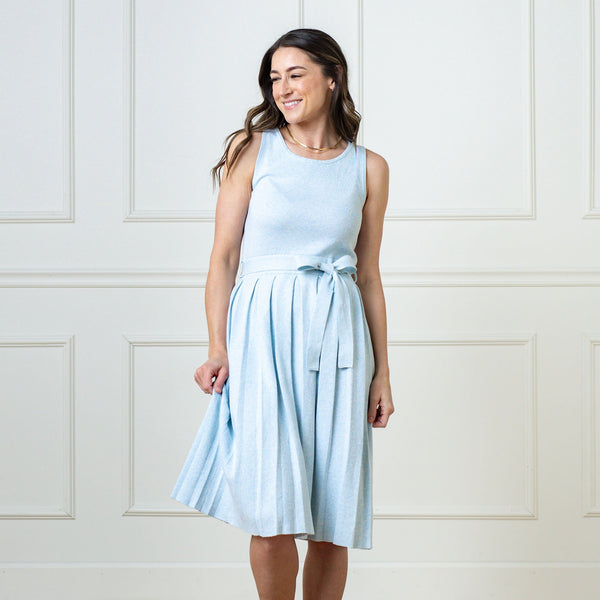 organic-pleated-sweater-knit-dress Sophia's StyleDresses-1