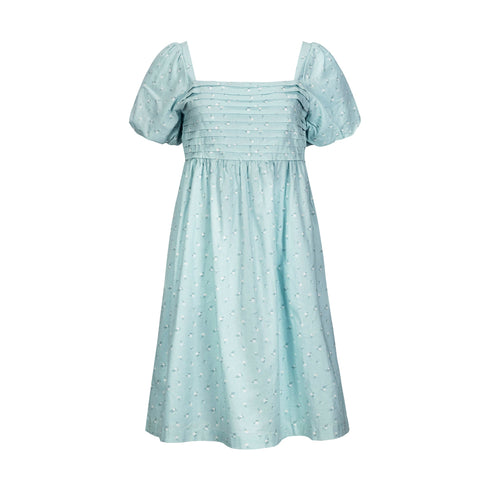 ruched-linen-dress Sophia's Style-4