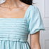 ruched-linen-dress Sophia's Style-2