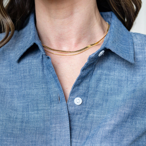 organic-drop-waist-shirt-dress Sophia's Style-2