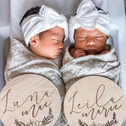 knot-white Baby Bling Bows clips headbands - Sophia's Style-