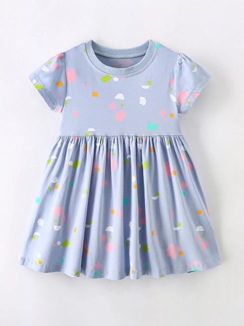 childrens-printed-short-sleeve-casual-dress-ohso-kids-sophias-styleDresses-1