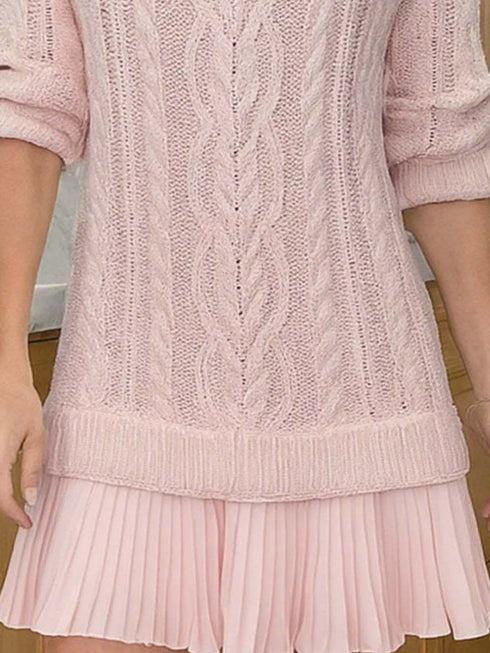 full-size-cable-knit-pleated-hem-sweater-dress-plus-size-OhSoStyled-Sophia's-Style-11