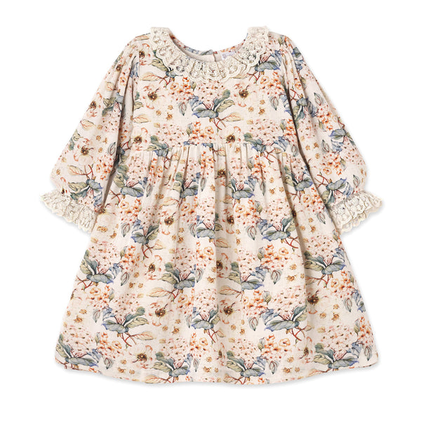 vivian-girls-woven-floral-dress-with-lace-accents-Tesa Babe at Sophia's StyleBaby Girl Clothes-1