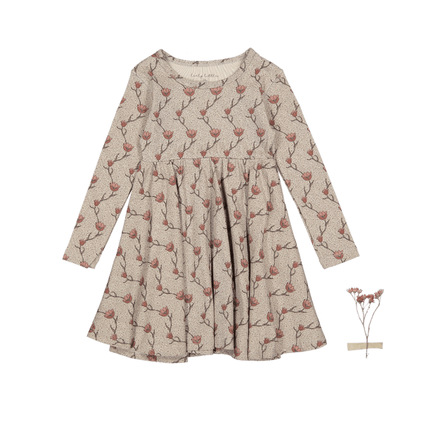 the-printed-long-sleeve-dress-iris-sophias-styleLong Sleeve Dress-1