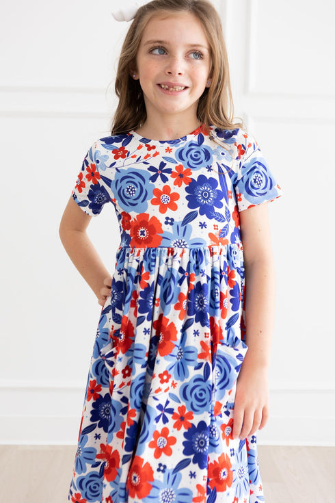 happy-4th-floral-floral-s-s-pocket-twirl-dress Mila & Rose - Sophia's Style-2