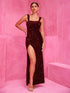 slit-sequin-square-neck-wide-strap-dress OhSoStyled at Sophia's Style-1