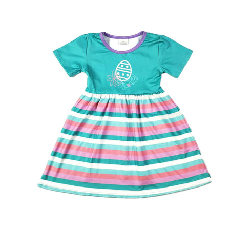 eggcelent-short-sleeve-milk-silk-dress Great Lakes kids - Sophia's StyleShort Sleeve Dress-1