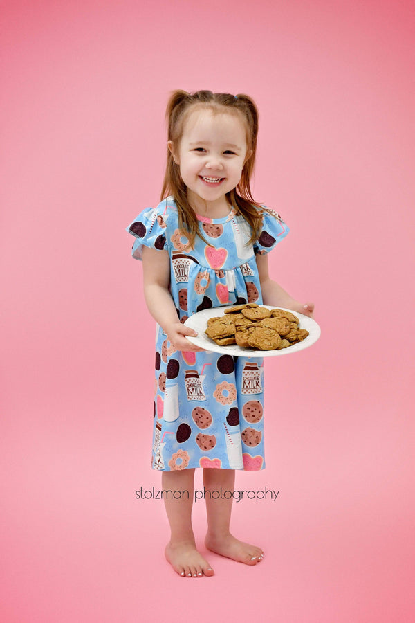 milk-and-cookies-milk-silk-flutter-dress Great Lakes kids - Sophia's StyleFlutter Dress-1