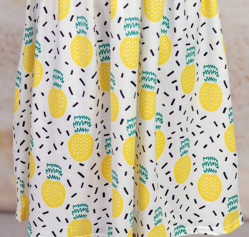 pineapple-ruffle-tank-milk-silk-dress Great Lakes kids - Sophia's Style-5
