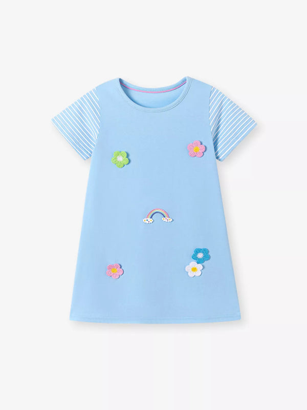 childrens-flower-round-neck-dress-ohso-kids-sophias-styleDresses-1