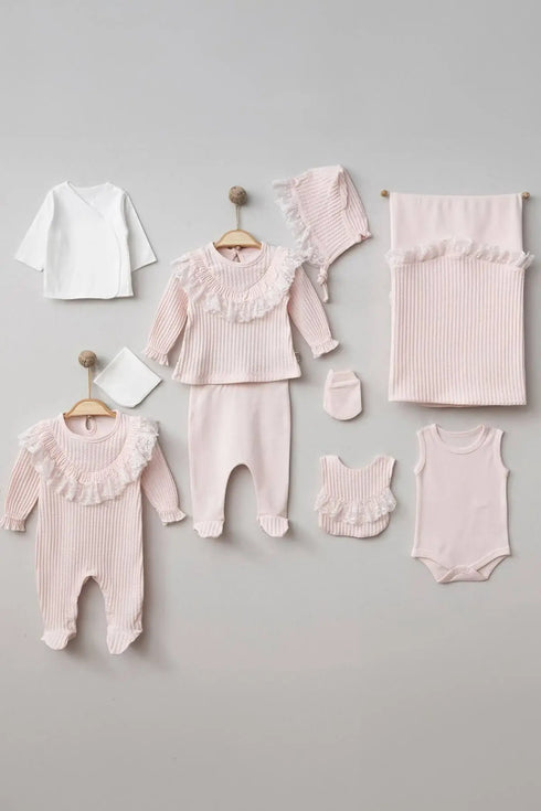 lina-newborn-baby-girl-coming-home-set-10-pcs-THA Dressing at Sophia's StyleNewborn Homecoming Set-1