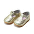 Zapatos de moda Mary Jane con diseño de ojales marrones para bebés y niñas, talla 1-7