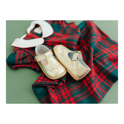 Zapatos de moda Mary Jane con diseño de ojales marrones para bebés y niñas, talla 1-7