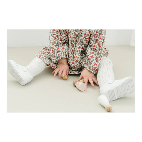 Zapatos de moda Mary Jane con diseño de ojales marrones para bebés y niñas, talla 1-7