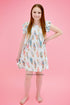 sparkly-feather-milk-silk-flutter-dress Great Lakes kids - Sophia's StyleFlutter Dress-1