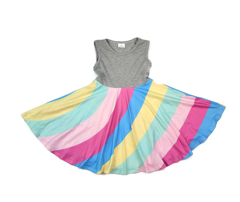 summer-rainbow-tank-twirl-milk-silk-dress Great Lakes kids - Sophia's Style-2