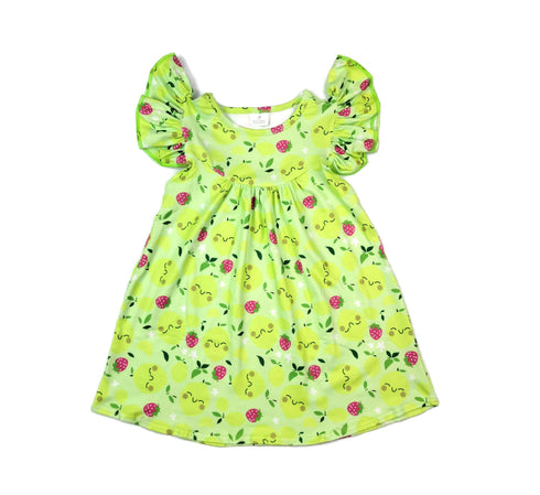 fruity-lemonade-milk-silk-flutter-dress Great Lakes kids - Sophia's Style-2