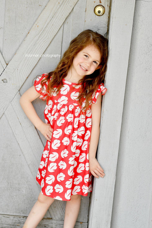 ohana-milk-silk-flutter-dress Great Lakes kids - Sophia's StyleFlutter Dress-1