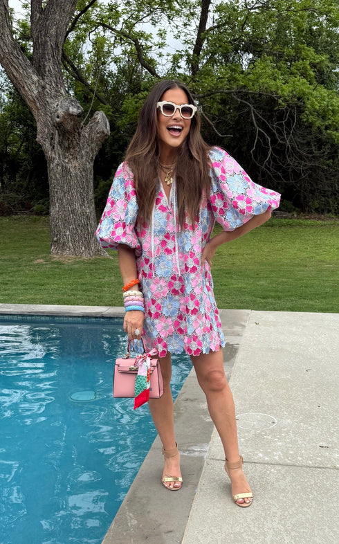 deb-flower-power-mini-dress BuddyLove - Sophia's StyleApparel & Accessories > Clothing > Dresses > Short Dresses-1