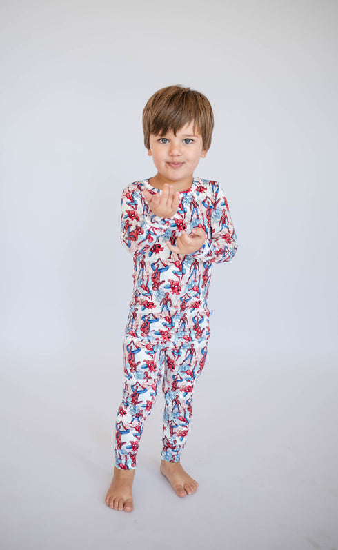 watercolor-spider-man-2-piece-pjs House of Henry - Sophia's Style-1