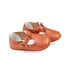Zapatos de moda Mary Jane con diseño de ojales marrones para bebés y niñas, talla 1-7