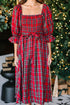 plaid-smocked-flounce-sleeve-midi-dress-OhSoStyled-Sophia's-Style-7