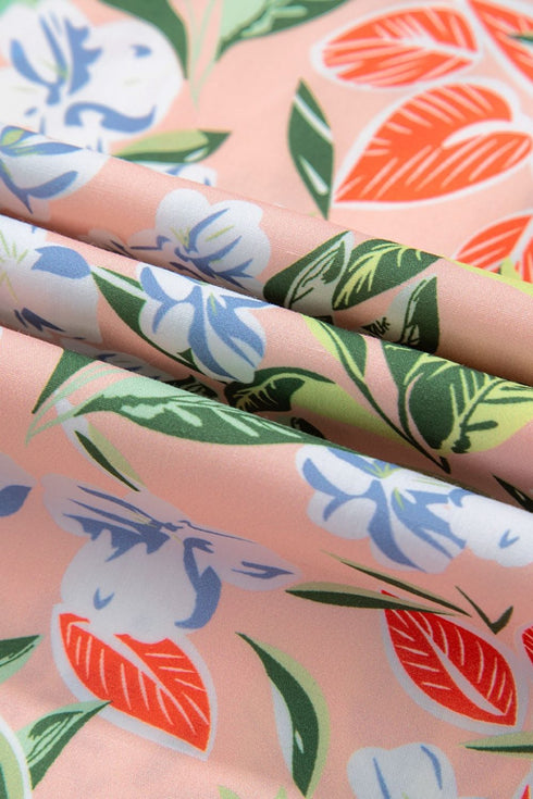 floral-smocked-square-neck-puff-short-sleeve-midi-dress OhSoStyled - Sophia's Style-13