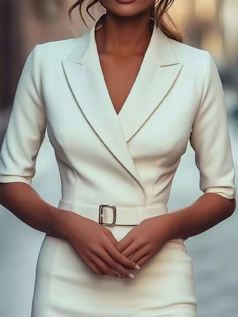 surplice-half-sleeve-dress-OhSoStyled-Sophia's-Style-2