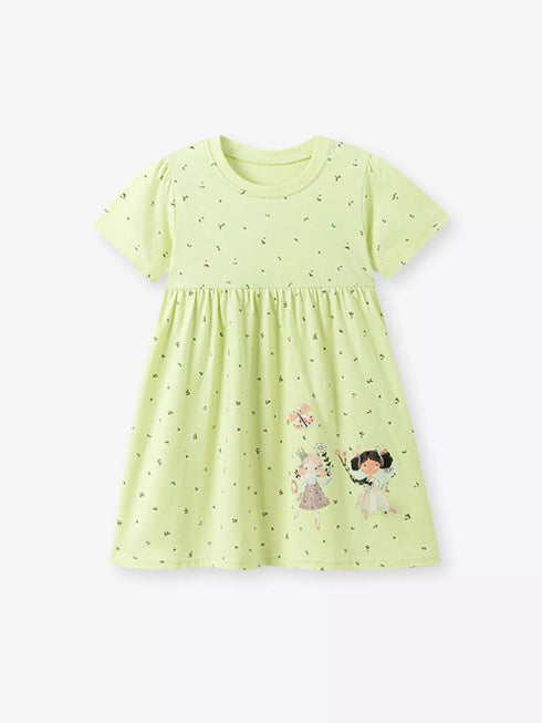 childrens-cartoon-short-sleeve-casual-dress-ohso-kids-sophias-styleDresses-1