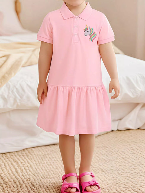 childrens-unicorn-embroidered-polo-collar-dress-ohso-kids-sophias-style-2