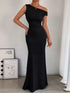 one-shoulder-ruched-bodycon-maxi-dress-OhSoStyled-Sophia's-Style-2