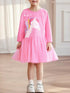 childrens-unicorn-print-long-sleeve-tulle-dress-ohso-kids-sophias-style-2