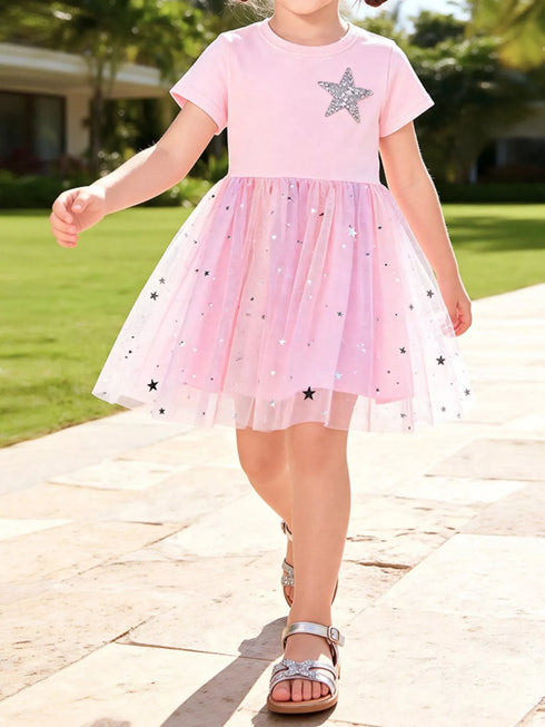childrens-star-short-sleeve-tulle-dress-ohso-kids-sophias-style-2