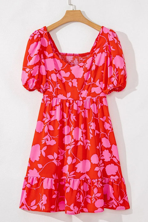 floral-puff-sleeve-sweetheart-neck-ruffled-mini-dress OhSoStyled at Sophia's Style-5