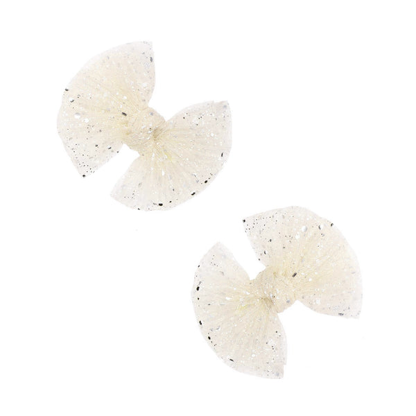 2pk-tulle-baby-fab-clips-princess-ivory Baby Bling Bows clips headbands - Sophia's Style2PK TULLE BABY FAB CLIPS-