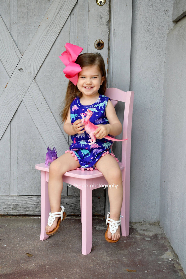 dinosaur-milk-silk-pom-pom-romper Great Lakes kids - Sophia's Stylepom pom romper-1