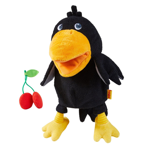 theo-the-raven-glove-puppet-HABA USA-Sophia's Style-Puppets & Theater-1