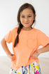 neon-coral-ruffle-pocket-tee Mila & Rose - Sophia's Style--12-24M--2