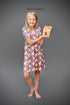 pizza-short-sleeve-milk-silk-dress Great Lakes kids - Sophia's StyleShort Sleeve Dress-1