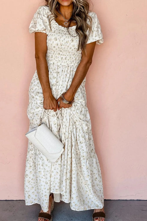 floral-smocked-short-puff-sleeve-maxi-dress OhSoStyled at Sophia's Style-5