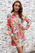 multicolored-long-sleeve-shirt-dress OhSoStyled - Sophia's Style-1