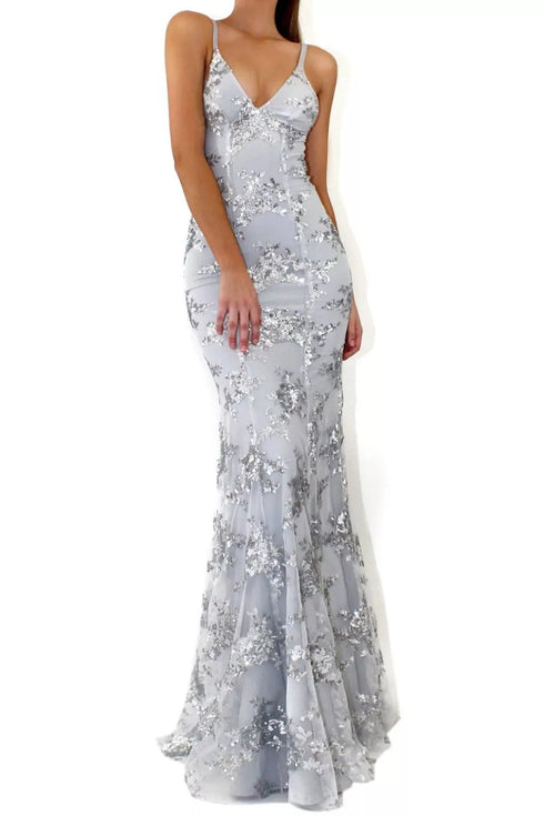 full-size-sequin-tie-back-v-neck-maxi-dress-plus-size-OhSoStyled-Sophia's-Style-1